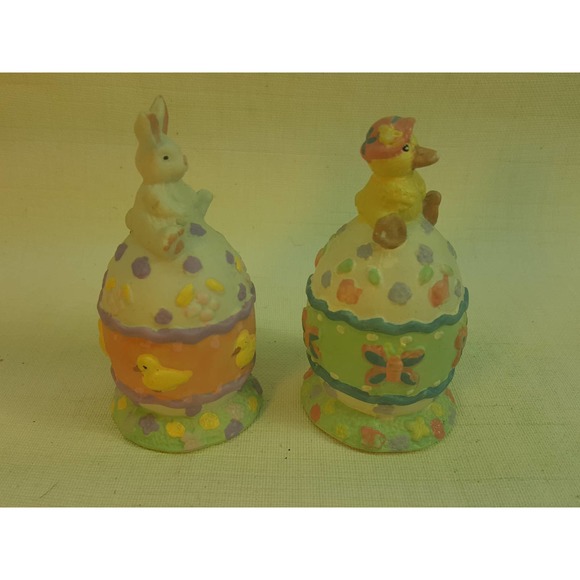 Bunny and Duck Easter Egg figures KE268 - Picture 2 of 6